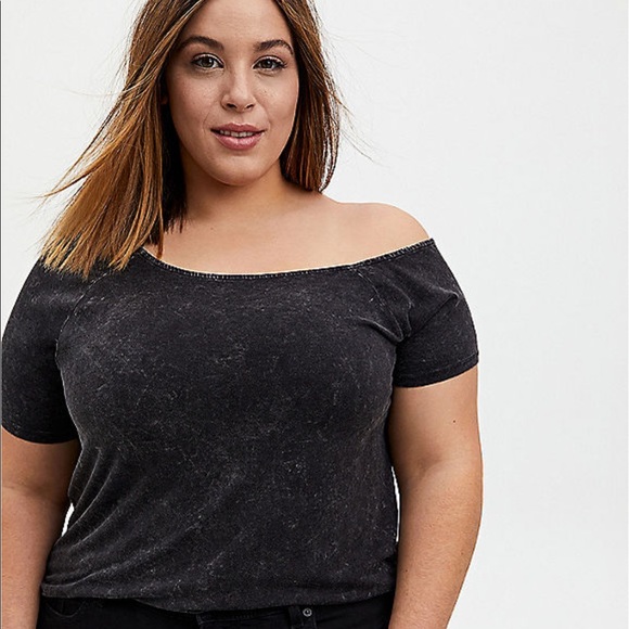 torrid Tops - Torrid Off Shoulder Tee 1
